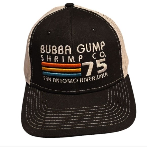 Bubba Gump Shrimp Co Restaurant & Market Hat Cap SAN ANTONIO Riverwalk - Picture 1 of 9